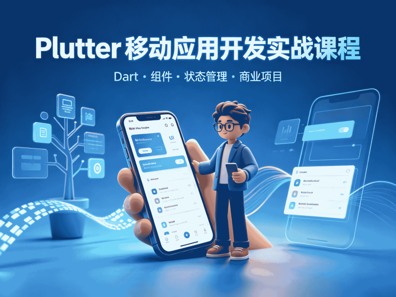Flutter 移动应用开发实战课程-速优课