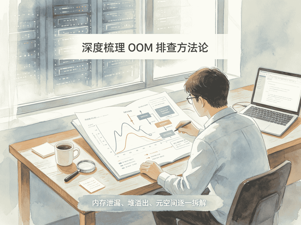 图片[1]-深度梳理 OOM 排查方法论：内存泄漏、堆溢出、元空间逐一拆解-速优课