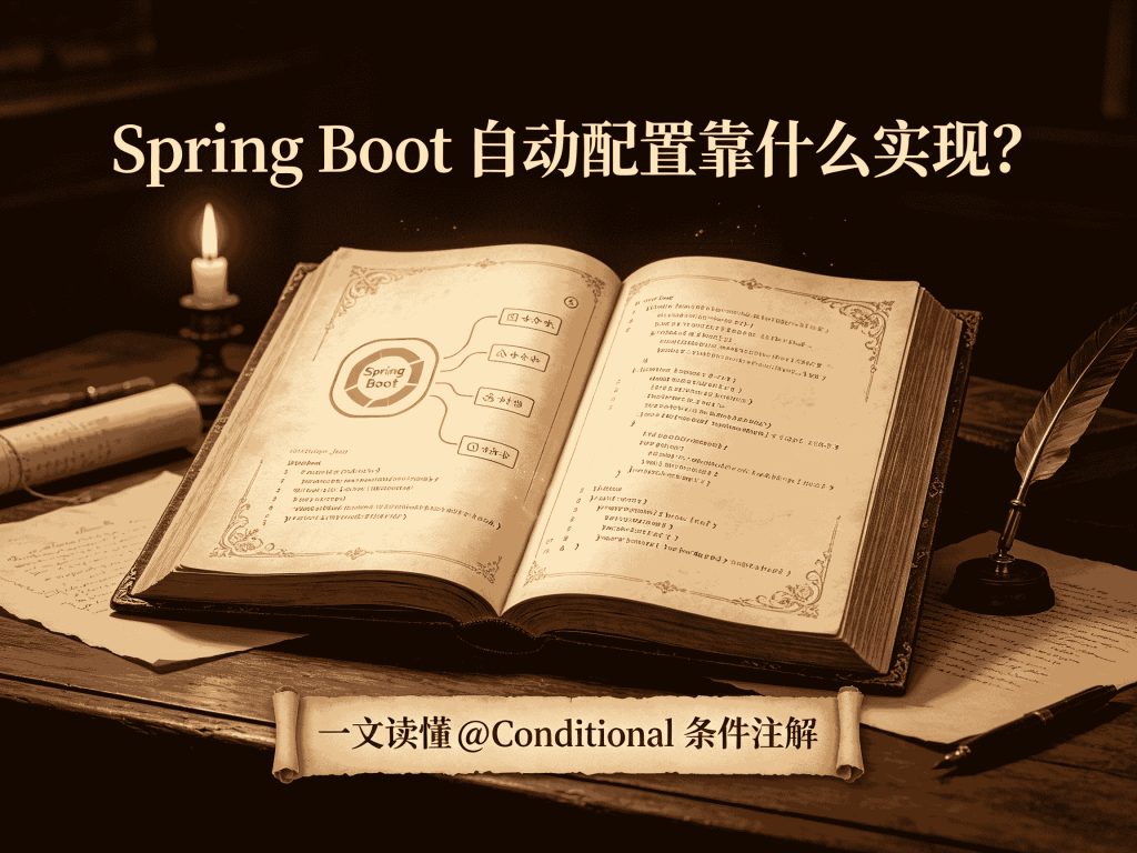 图片[1]-Spring Boot 自动配置靠什么实现？一文读懂 @Conditional 条件注解-速优课