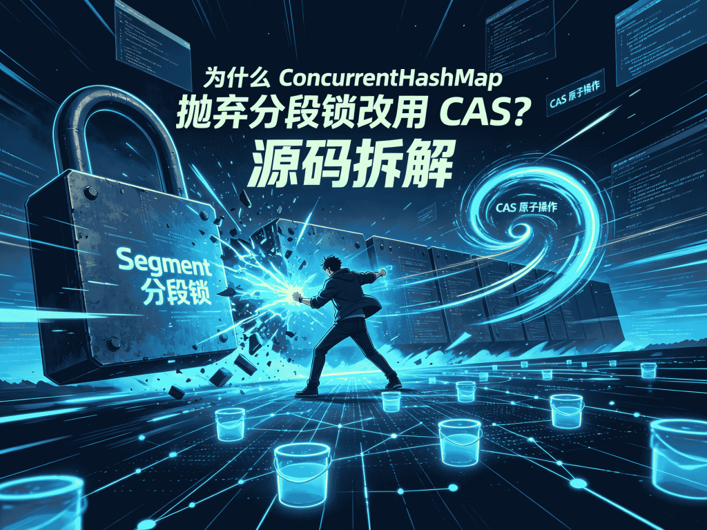 图片[1]-为什么 ConcurrentHashMap 抛弃分段锁改用 CAS？源码拆解-速优课
