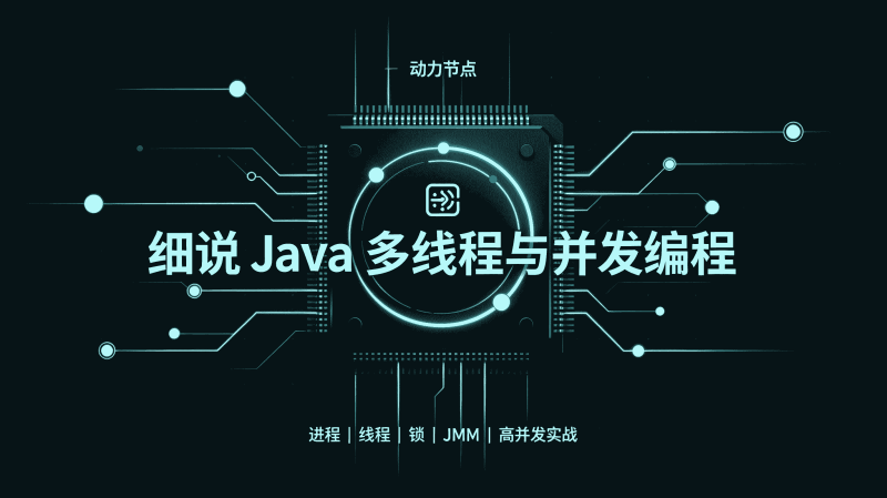 动力节点细说 Java 多线程与并发编程，深度拆解底层源码实战-速优课