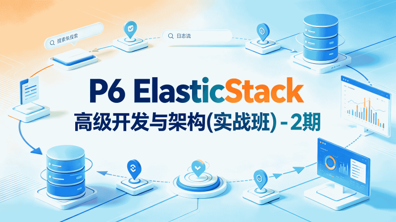 P6 ElasticStack 高级开发架构实战班 2 期 ELK 集群调优检索优化全套课程带源码课件-速优课