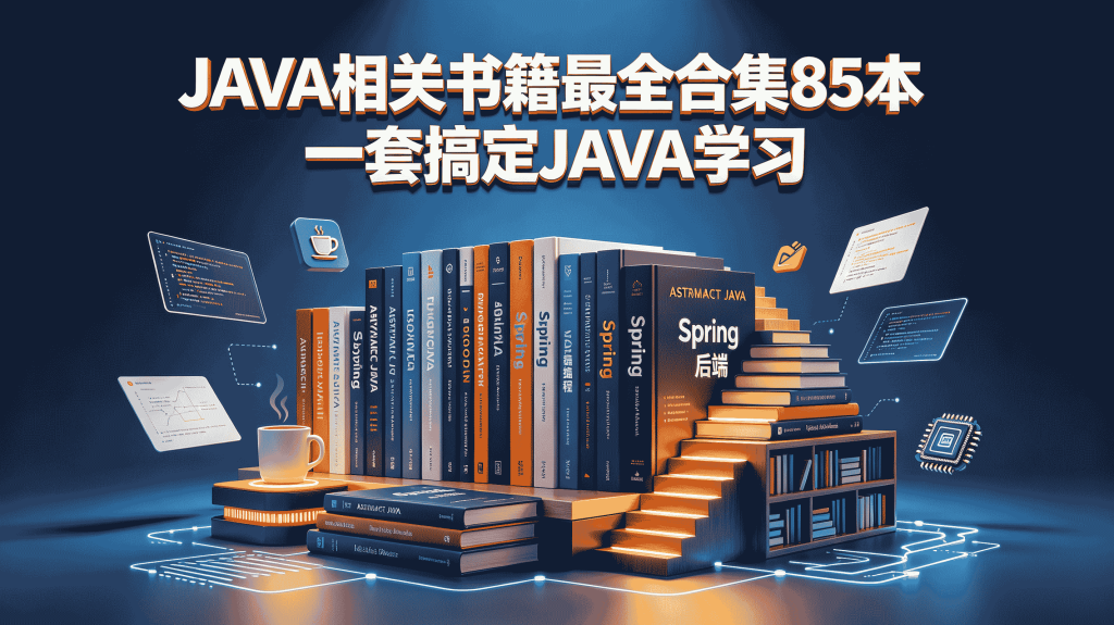 图片[1]-Java 全套书籍合集 85 本 零基础入门并发微服务架构面试电子书一套搞定 Java 全阶段学习-速优课