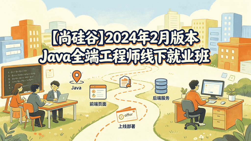 图片[1]-尚硅谷 2024 年 2 月 Java 全端工程师线下就业班完整课程 前后端全套实战带源码课件-速优课
