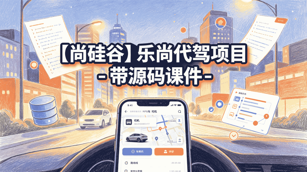 图片[1]-尚硅谷乐尚代驾项目实战教程 网约车代驾微服务完整开发课程配套源码课件-速优课