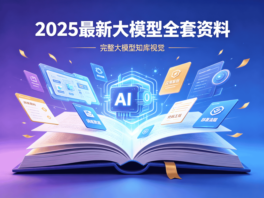 2026最全2025最新大模型全套资料视频教程下载_含完整资料封面