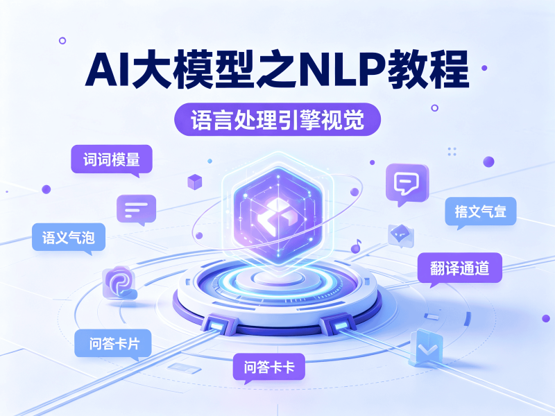 AI大模型之NLP教程-速优课