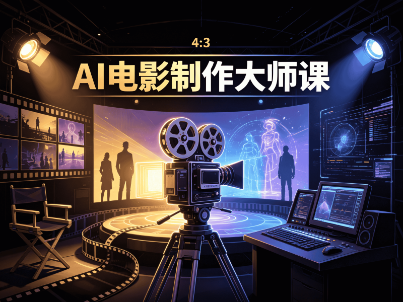 AI电影制作大师课-速优课