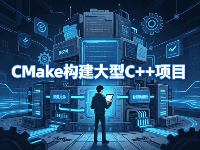 CMake构建大型C++项目-速优课