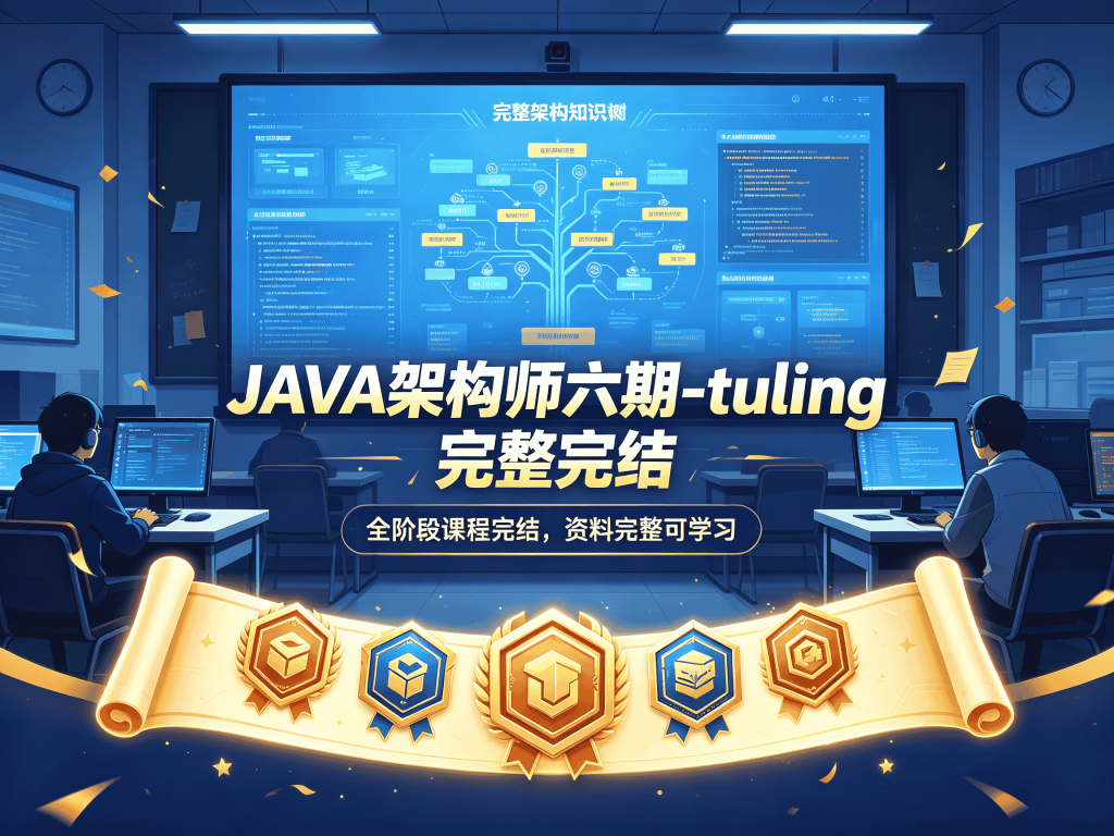 JavaJAVA架构师六期-tuling 完整完结封面