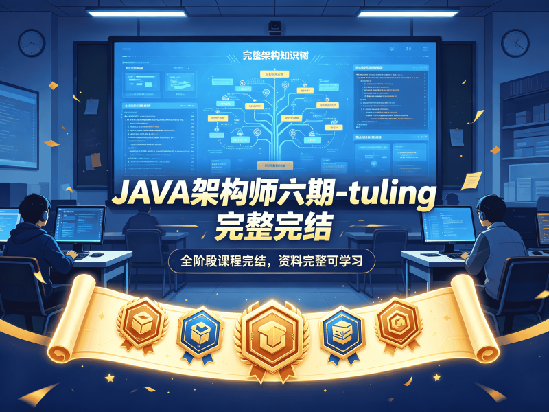 JAVA架构师六期-tuling 完整完结-速优课