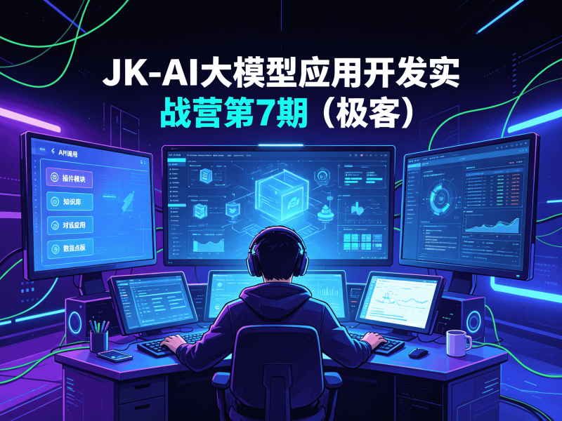 JK-AI大模型应用开发实战营第7期（极客）-速优课