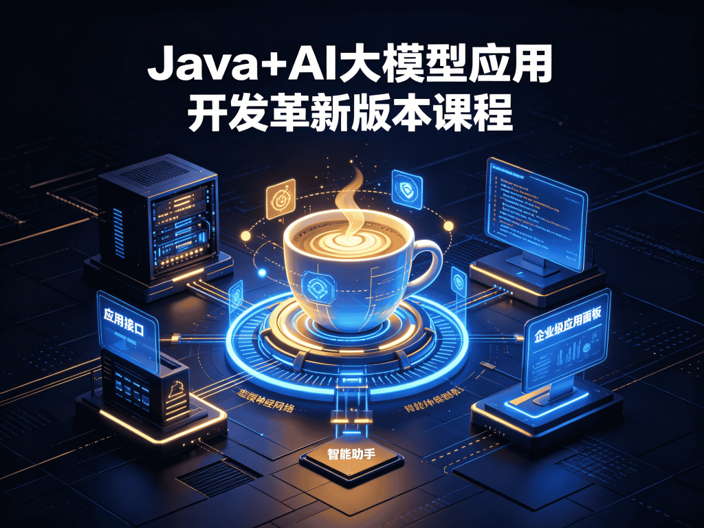 Java+AI大模型应用开发革新版本课程教程完整版_2026最新Java学习资源下载封面