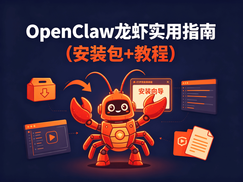 OpenClaw龙虾实用指南 (安装包+教程)-速优课