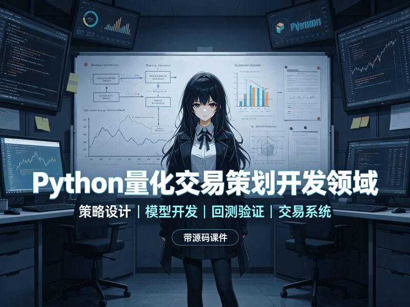 Python量化交易策划开发领域-速优课