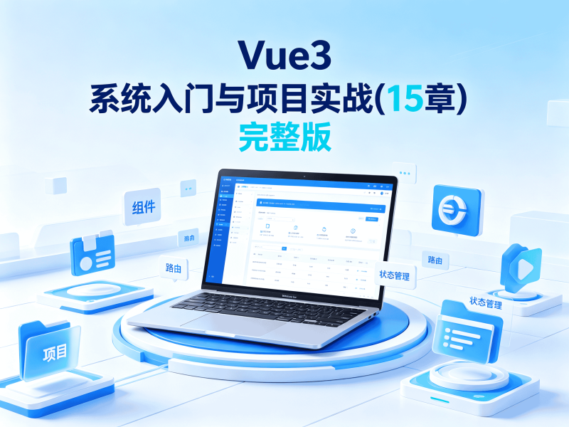 Vue3 系统入门与项目实战(15章) 完整版-速优课