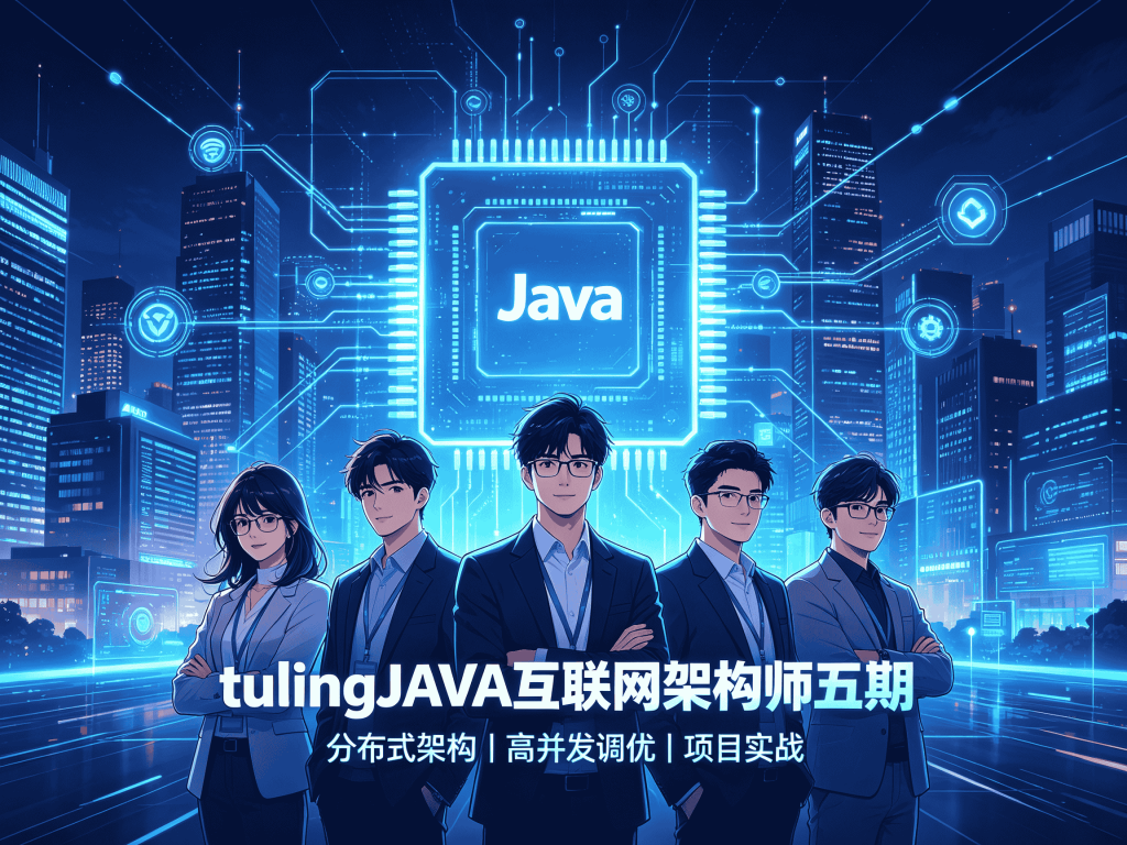 tulingJAVA互联网架构师五期精品课程分享_Java后端开发学习路线封面