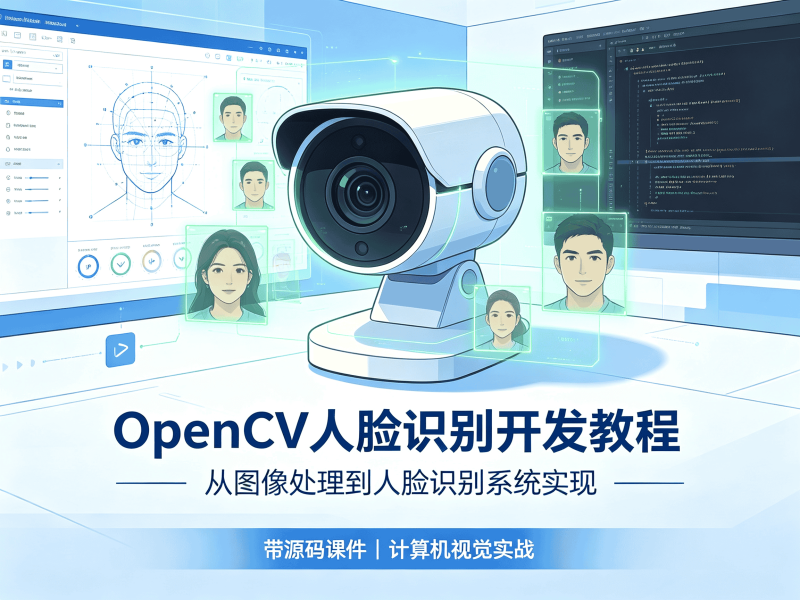 【千峰教育】人工智能OpenCV人脸识别开发教程 - 带源码课件-速优课