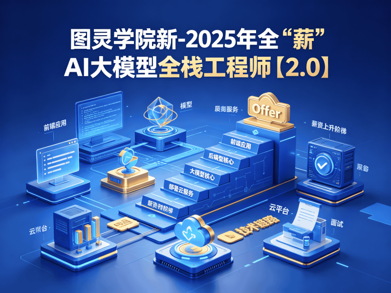 图灵学院新-2025年全“薪”AI大模型全栈工程师【2.0】-速优课