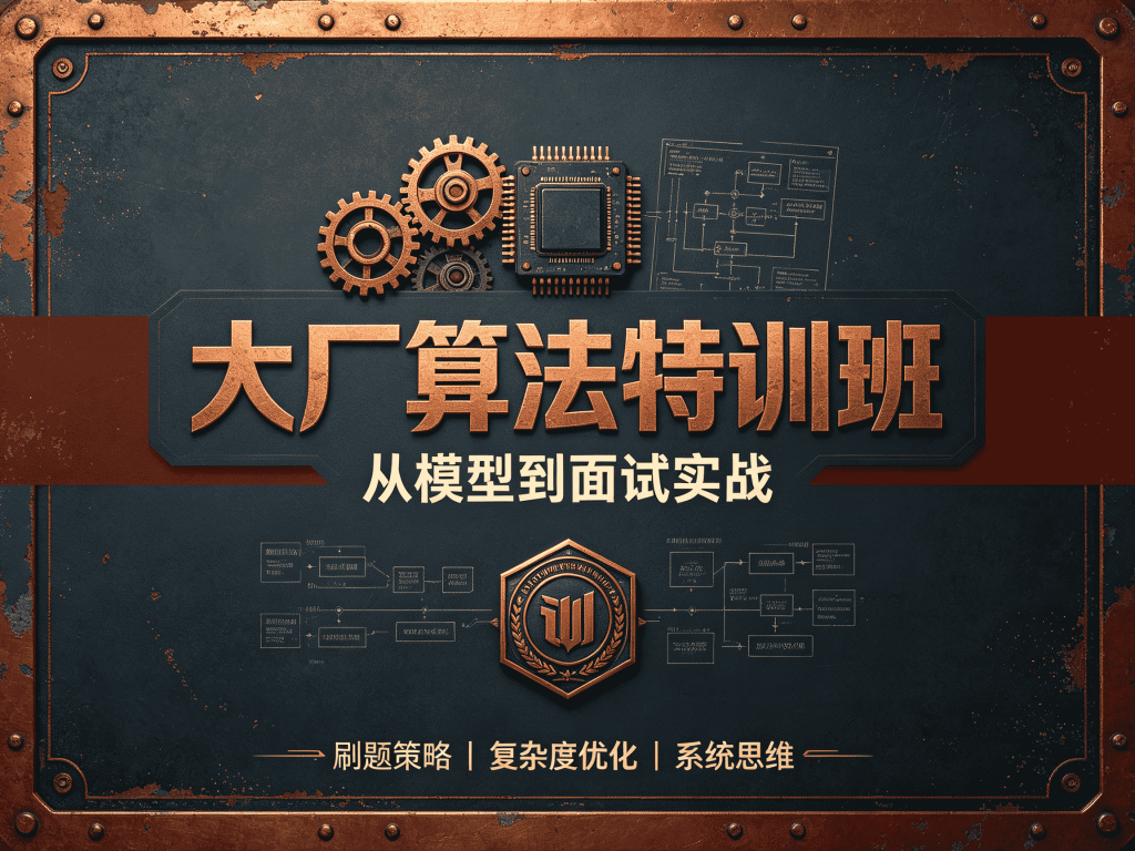大厂算法特训班（VIP）_编程内功修炼秘籍封面