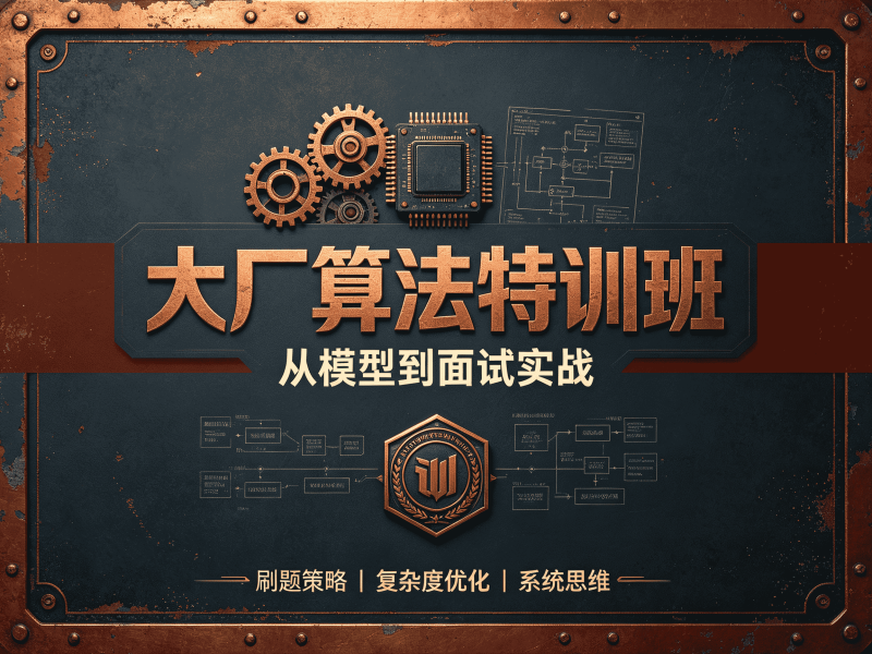 大厂算法特训班（VIP）-速优课