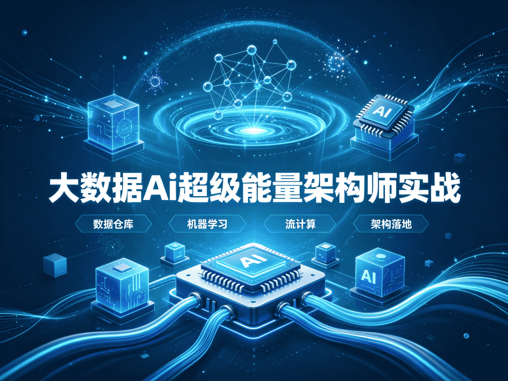 大数据Ai超级能量架构师实战体系课分享_AI从通识到工程落地封面