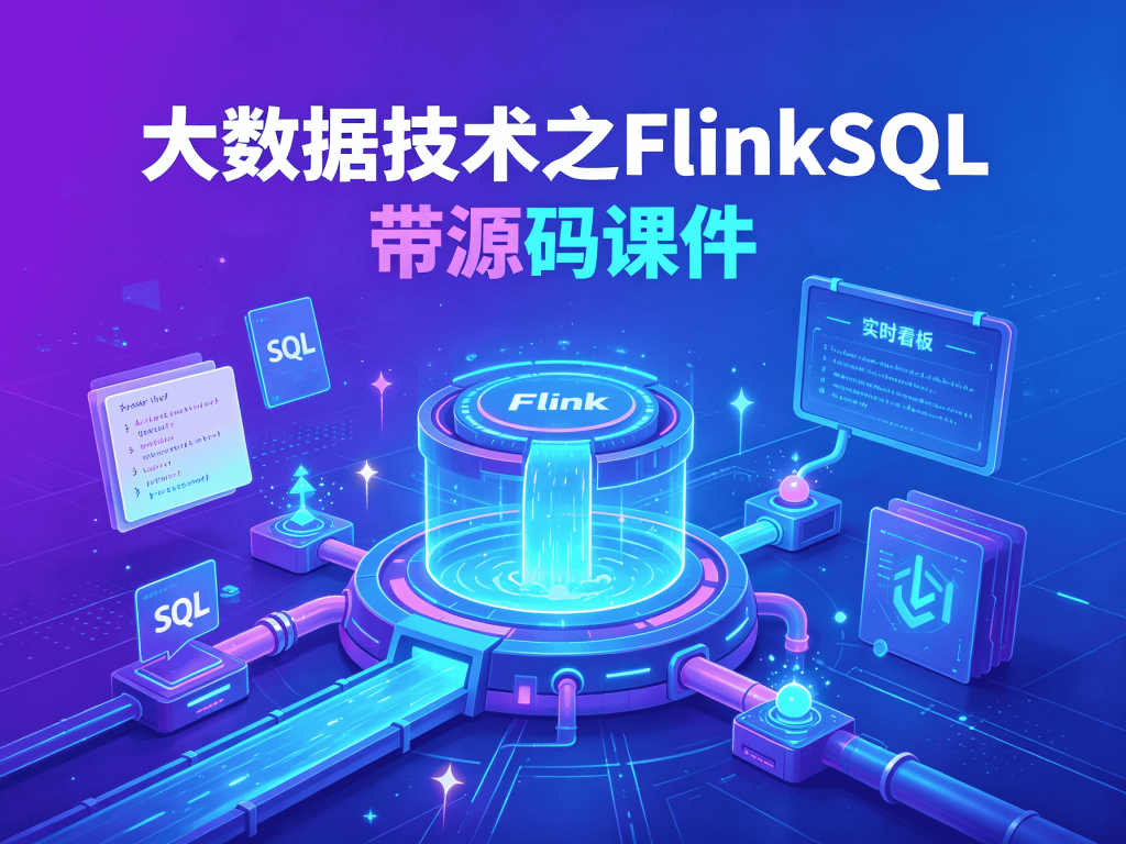 大数据技术之FlinkSQL封面