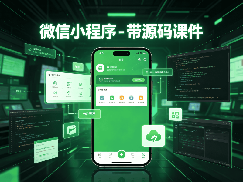 微信小程序 - 带源码课件-速优课