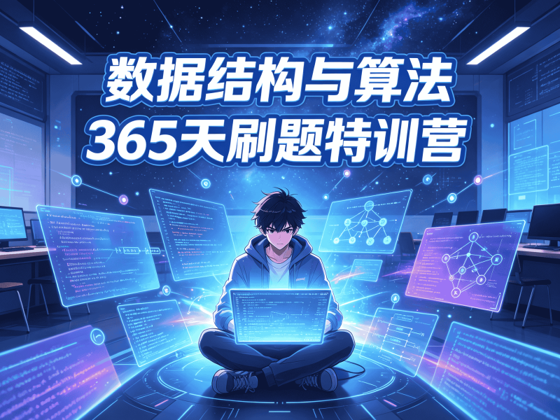 数据结构与算法365天刷题特训营-速优课