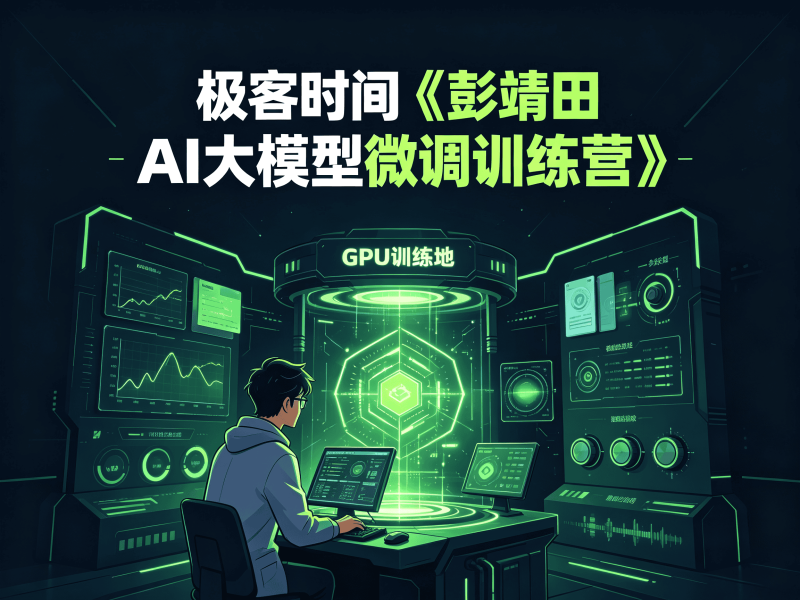 极客时间《彭靖田AI大模型微调训练营》-速优课