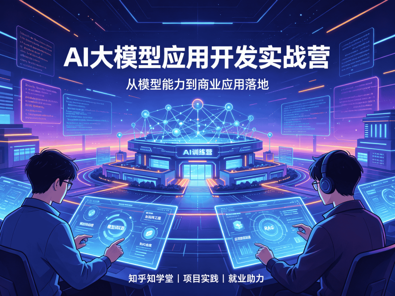 知乎知学堂《AI大模型应用开发实战营 (12期) 》-速优课
