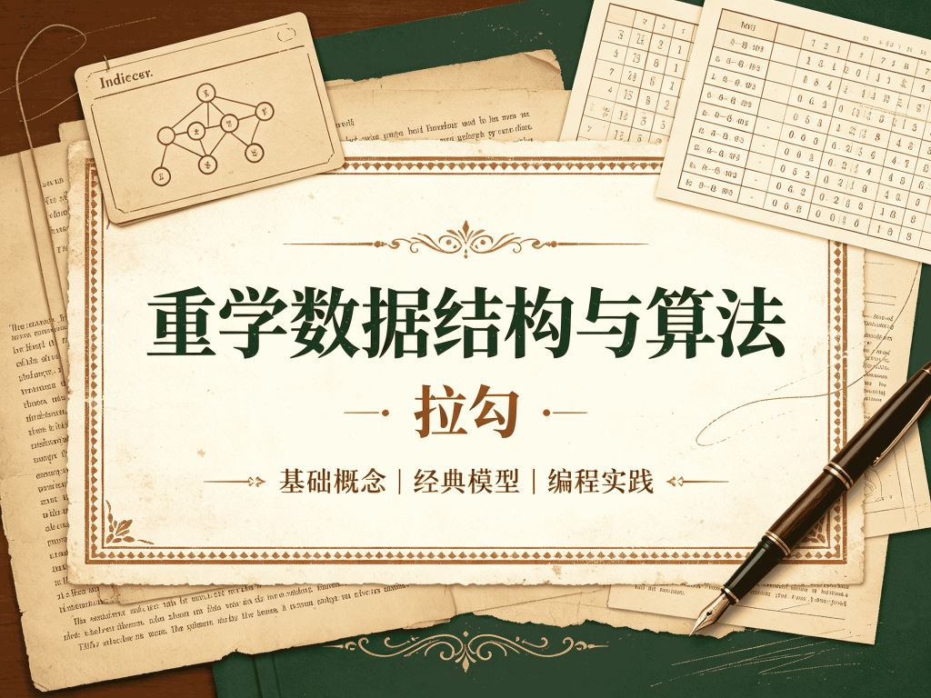 重学数据结构与算法.拉勾（VIP）全套课程_含源码课件封面