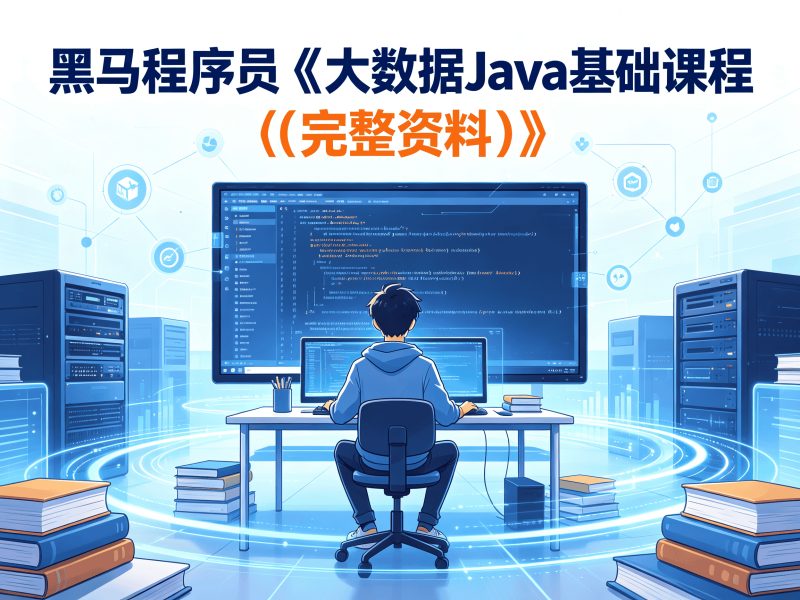 黑马程序员《大数据Java基础课程（完整资料）》-速优课