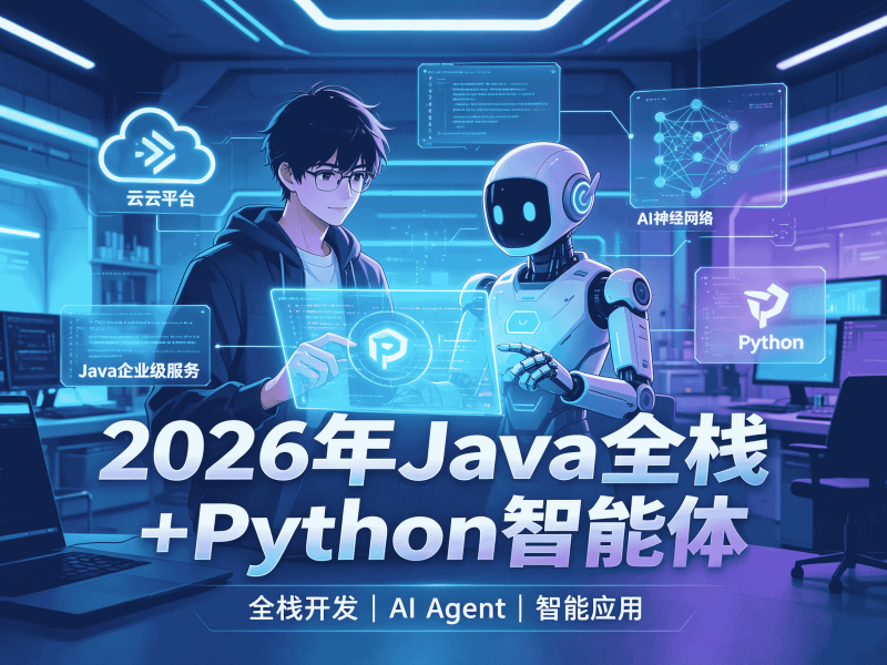 2026年Java全栈+Python智能体-速优课