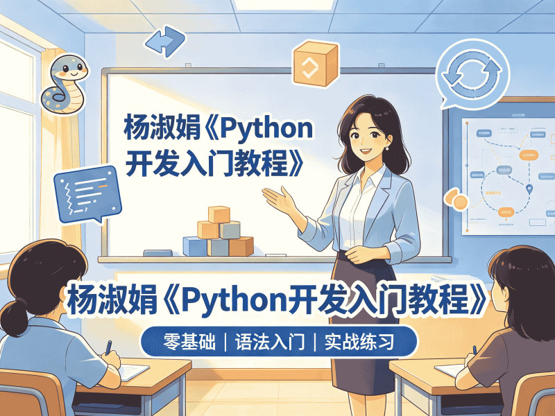 杨淑娟《Python开发入门教程》-速优课