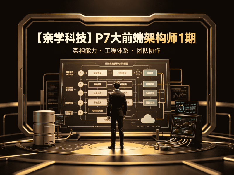 【奈学科技】P7大前端架构师1期-速优课