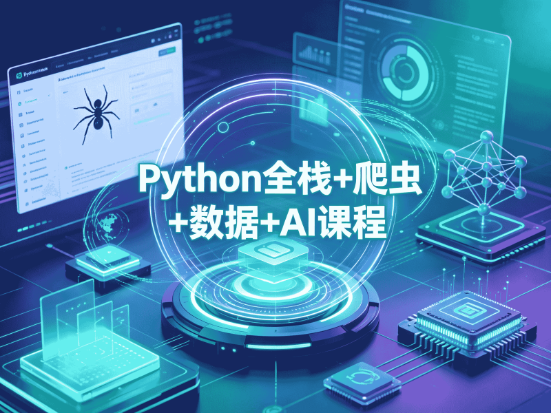 Python全栈+爬虫+数据+AI课程-速优课