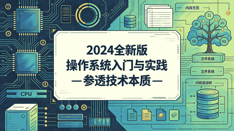 2024全新版 操作系统入门与实践-参透技术本质-速优课