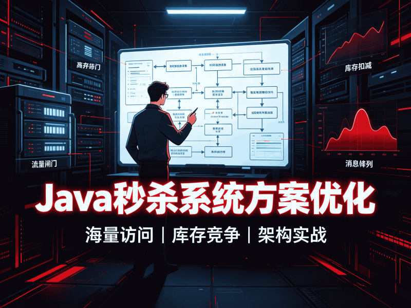 Java秒杀系统方案优化 掌握海量访问通用解决方案-速优课