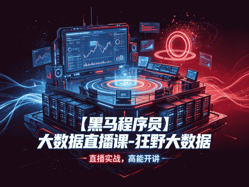【黑马程序员】大数据直播课-狂野大数据-速优课