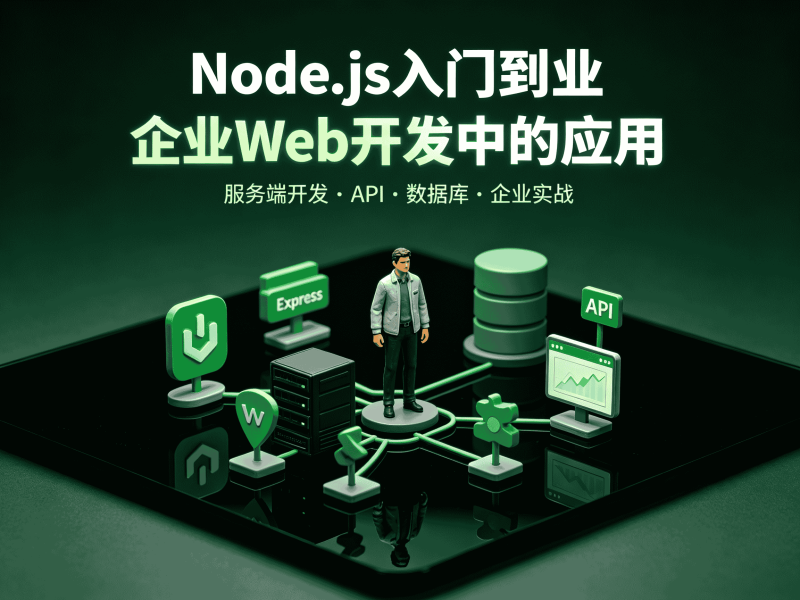 Node.js入门到企业Web开发中的应用-速优课