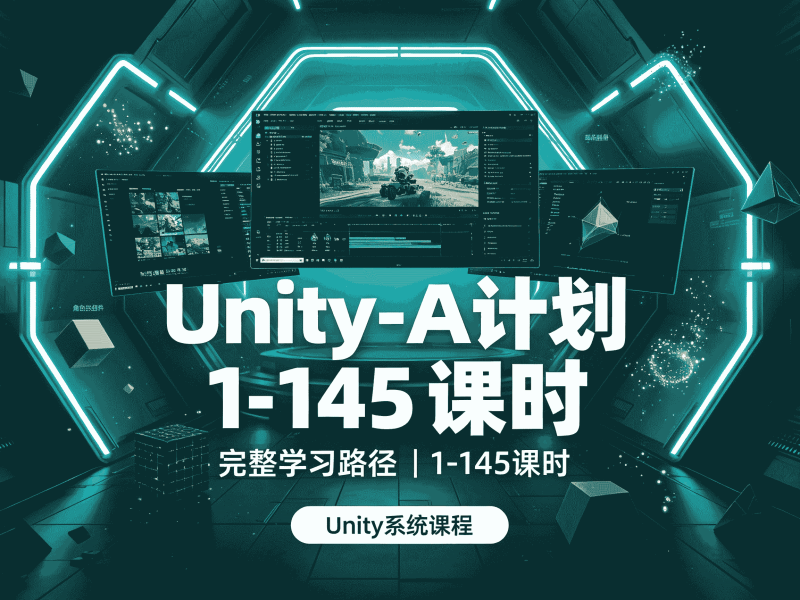 Unity – A计划 1-145 课时全套教程资源分享-速优课