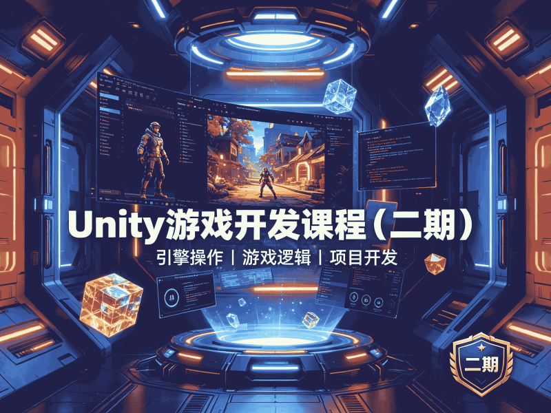 Unity游戏开发课程(二期)全套教程资源分享-速优课
